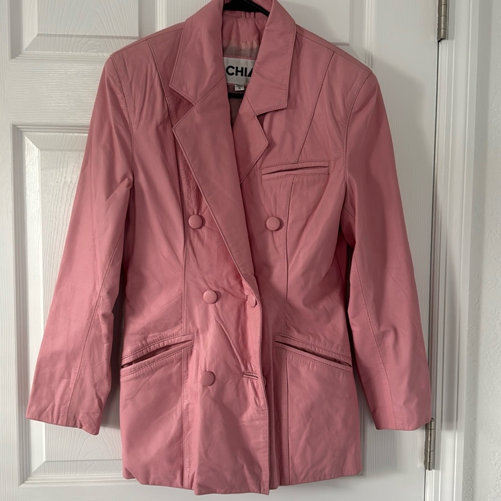 Chia vintage leather jacket
